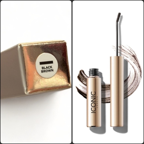 4/$20 Iconic London Tint and Texture Brow Perfecting Gel Black Brown - Picture 3 of 4